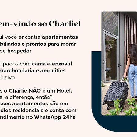 상파울루 Charlie Jockey Pinheiros 아파트 외부 사진